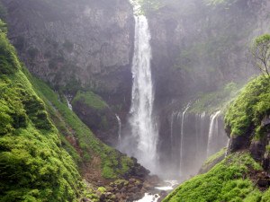 Kegon fall, sightseeing in Nikko